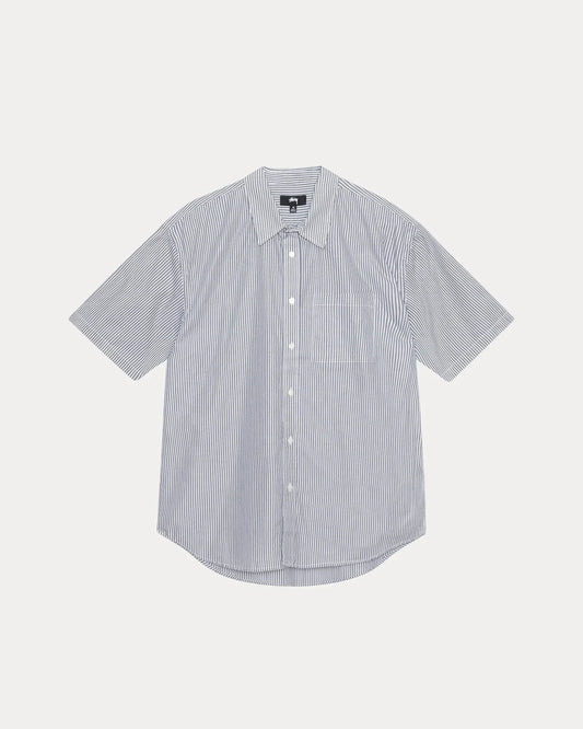 Stussy Boxy SS Shirt 8 Ball Stripe