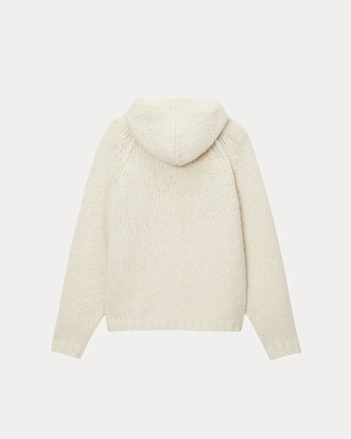 STUSSY CHUNKY KNIT ZIP HOODIE