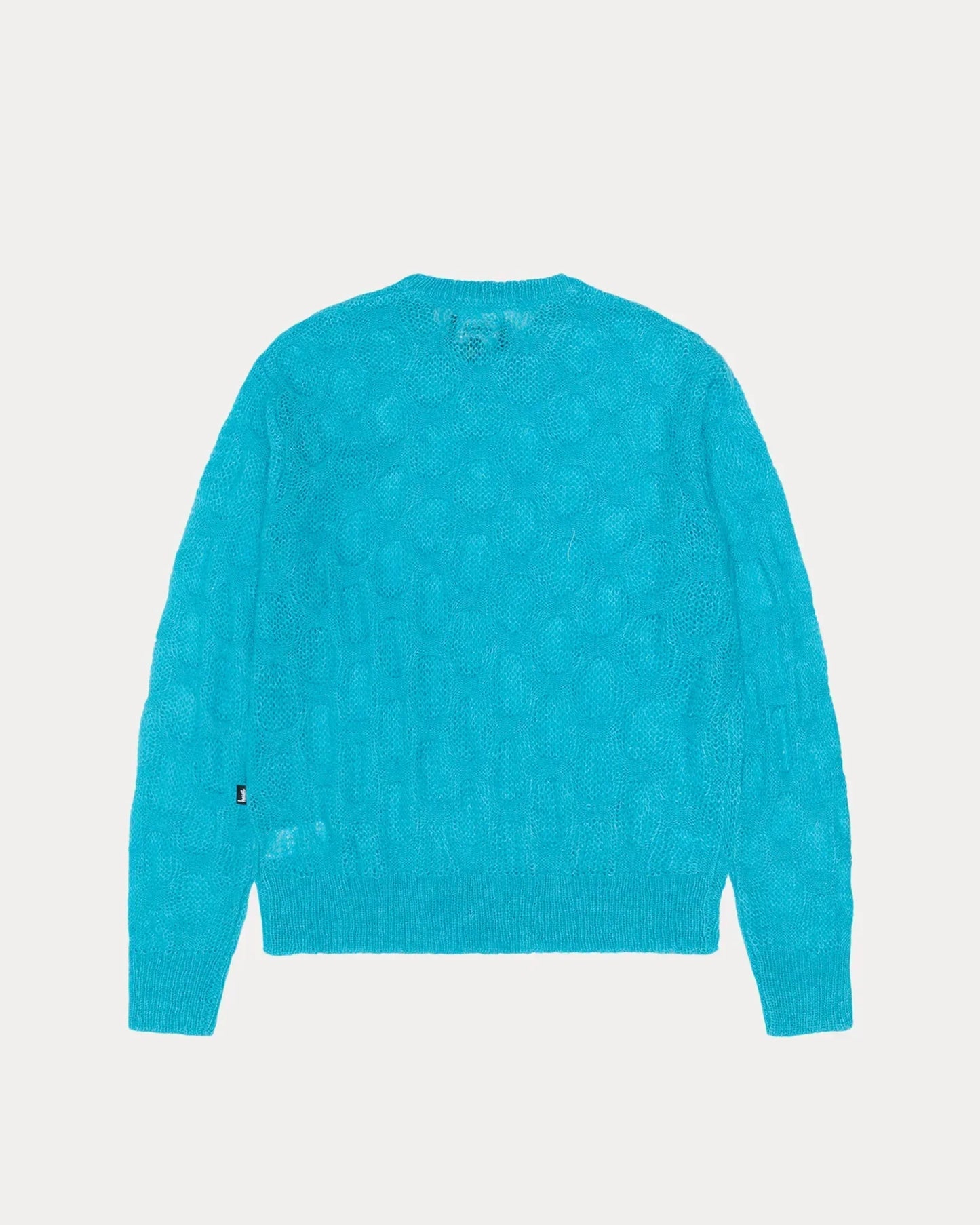 LOOSE KNIT CROSS CABLE SWEATER