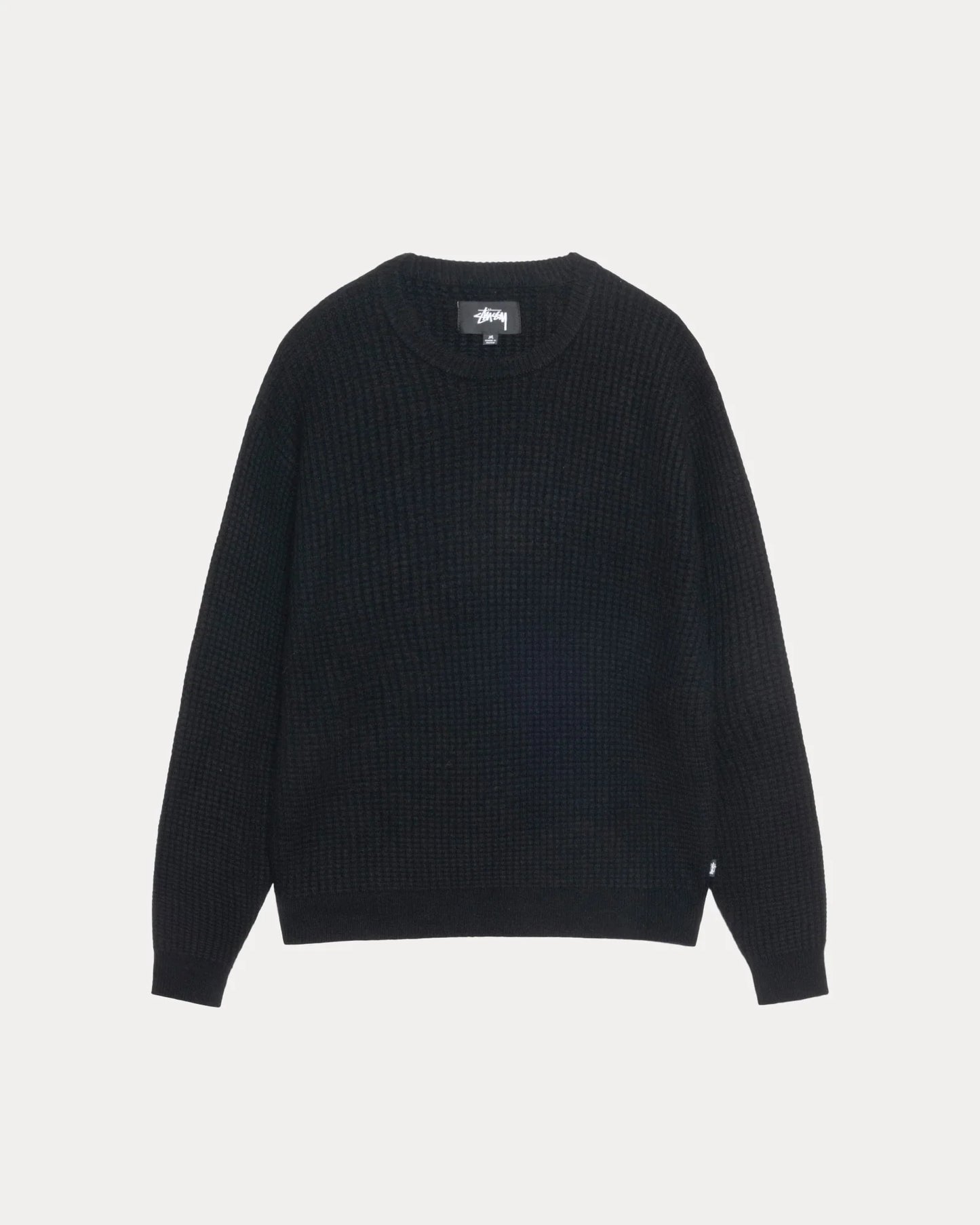STUSSY WAFFLE CASHMERE CREW
