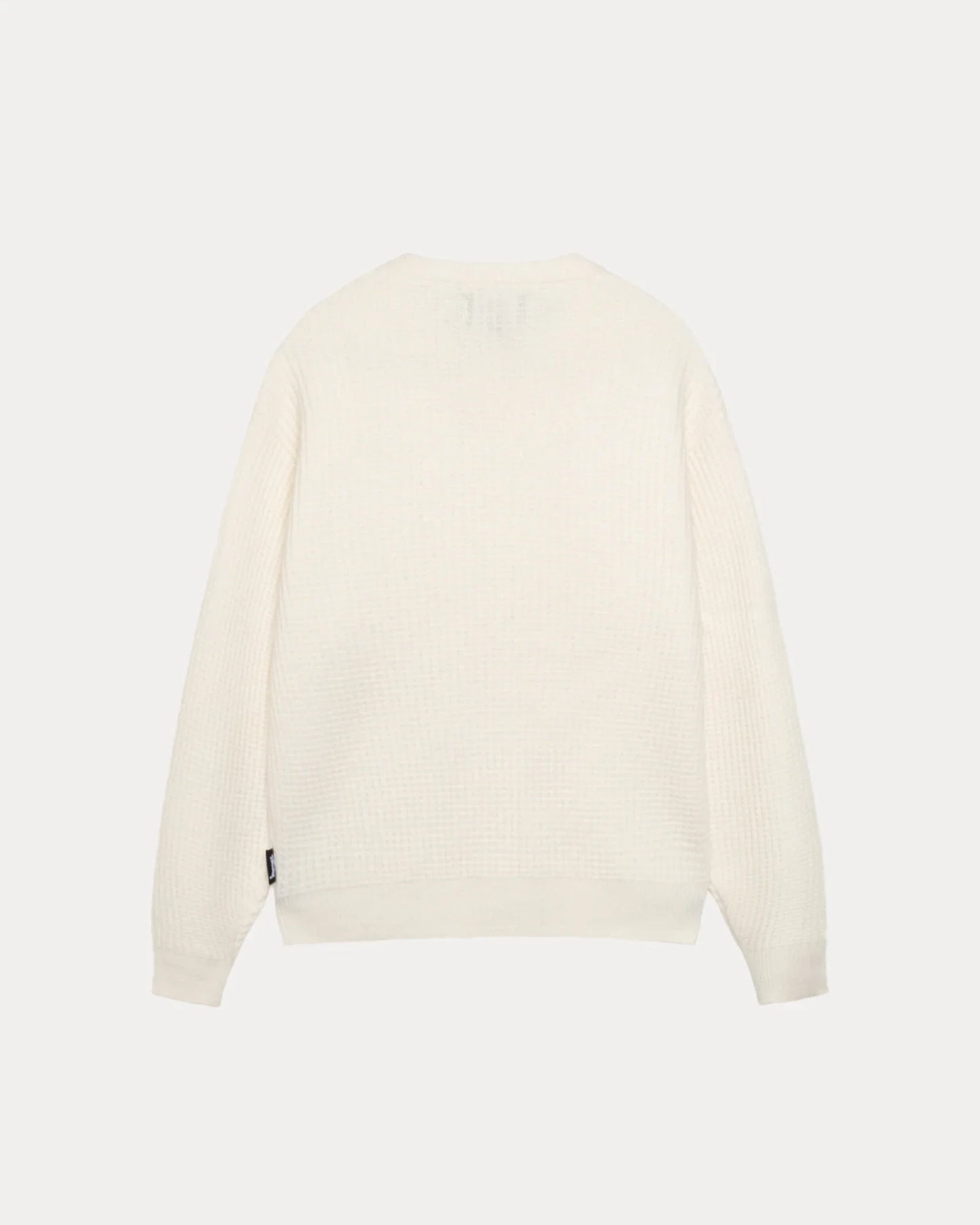 STUSSY WAFFLE CASHMERE CREW