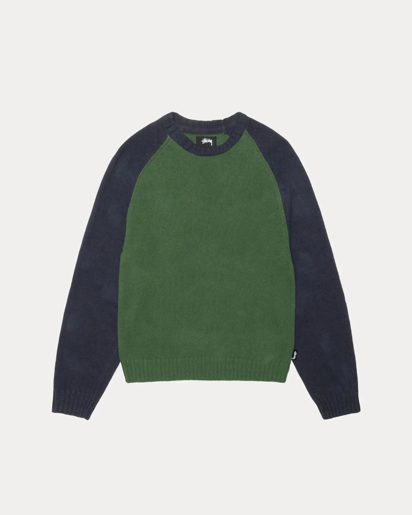 Stussy Colorblocked Raglan Knit Crew