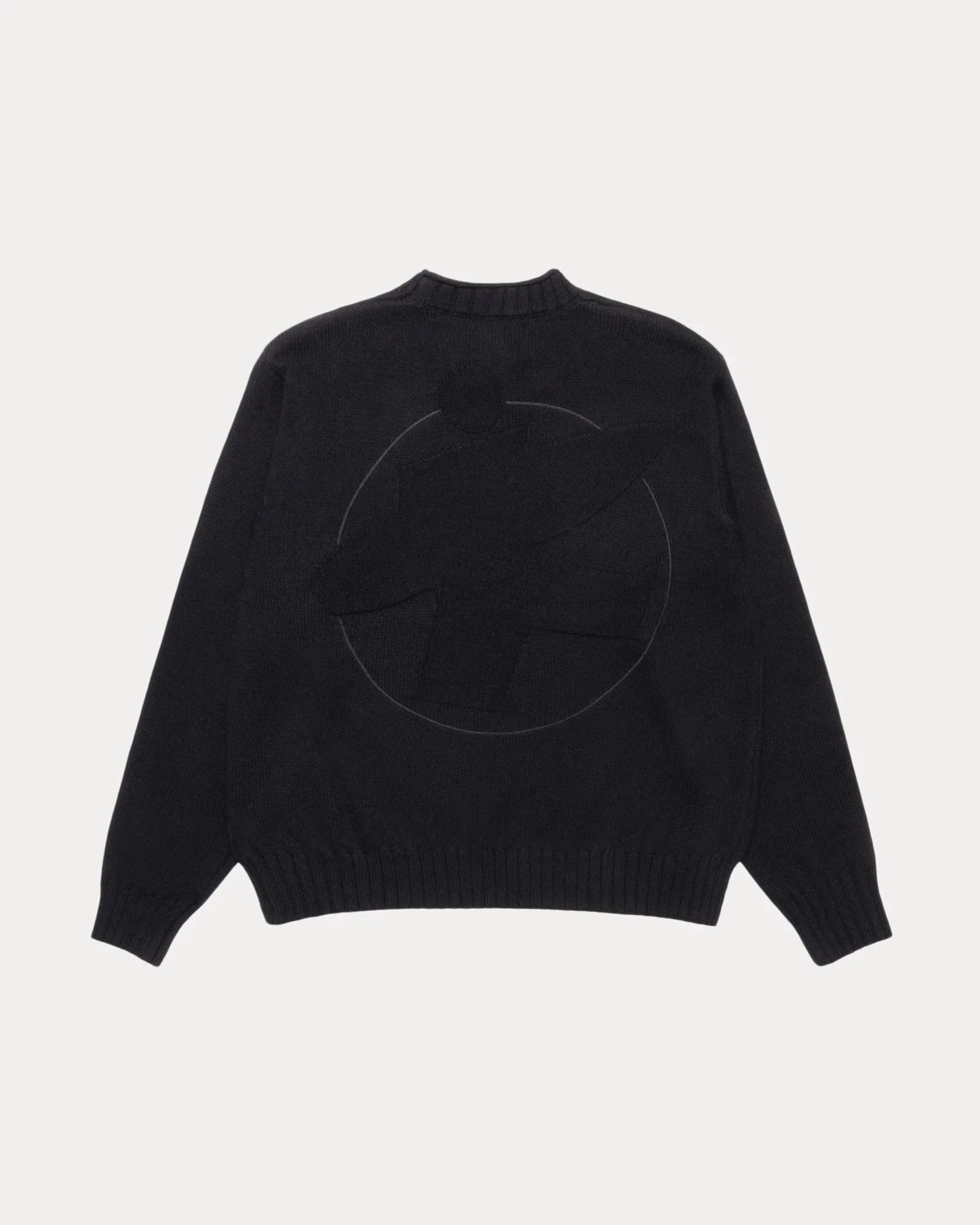 STUSSY SURFMAN MOCK SWEATER
