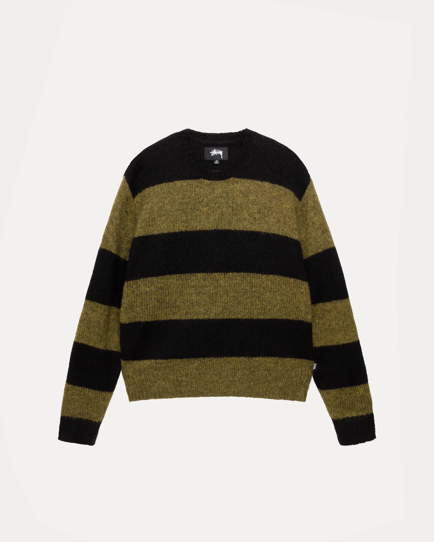 STUSSY BIG STRIPE CREW