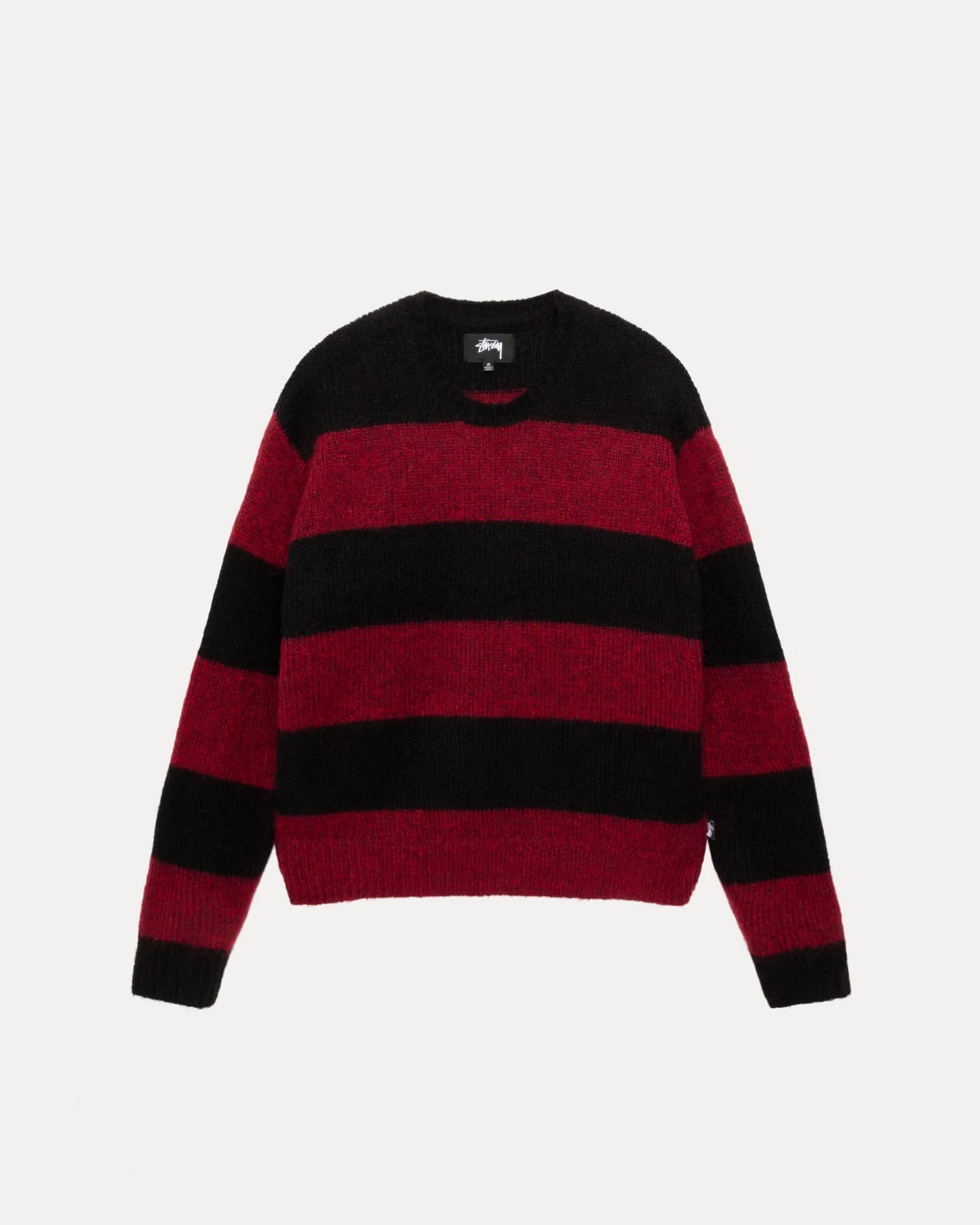 STUSSY BIG STRIPE CREW