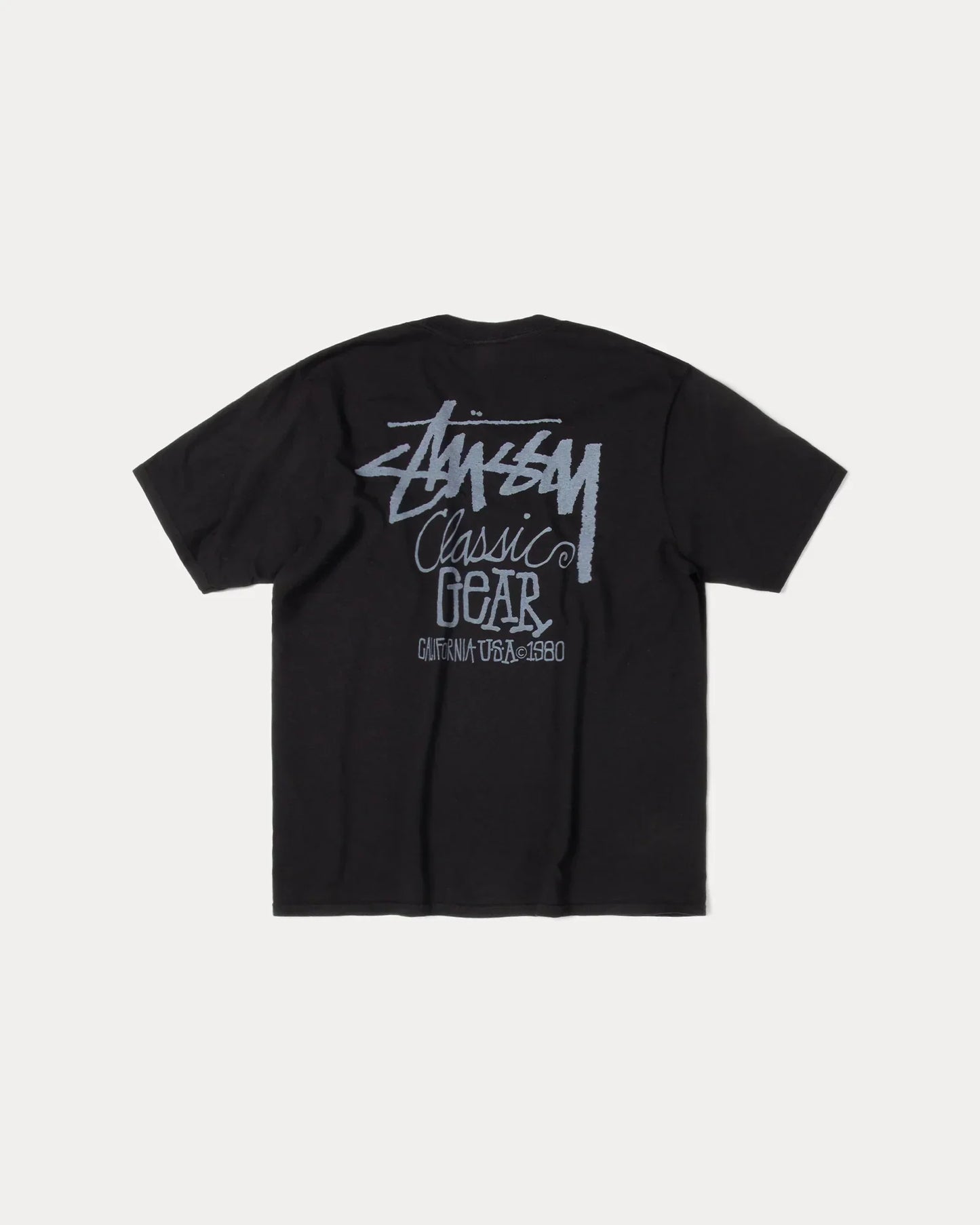 STUSSY CLASSIC GEAR TEE PIGMENT DYED