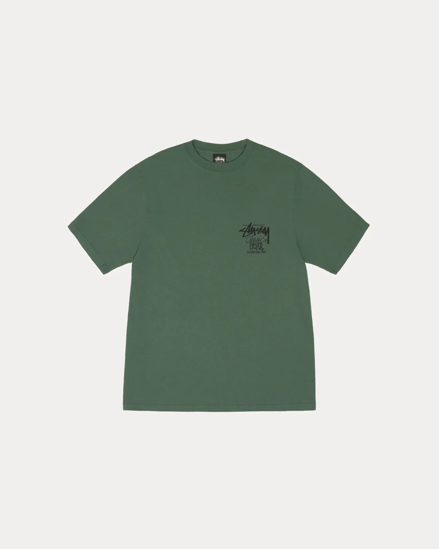 STUSSY CLASSIC GEAR TEE PIGMENT DYED