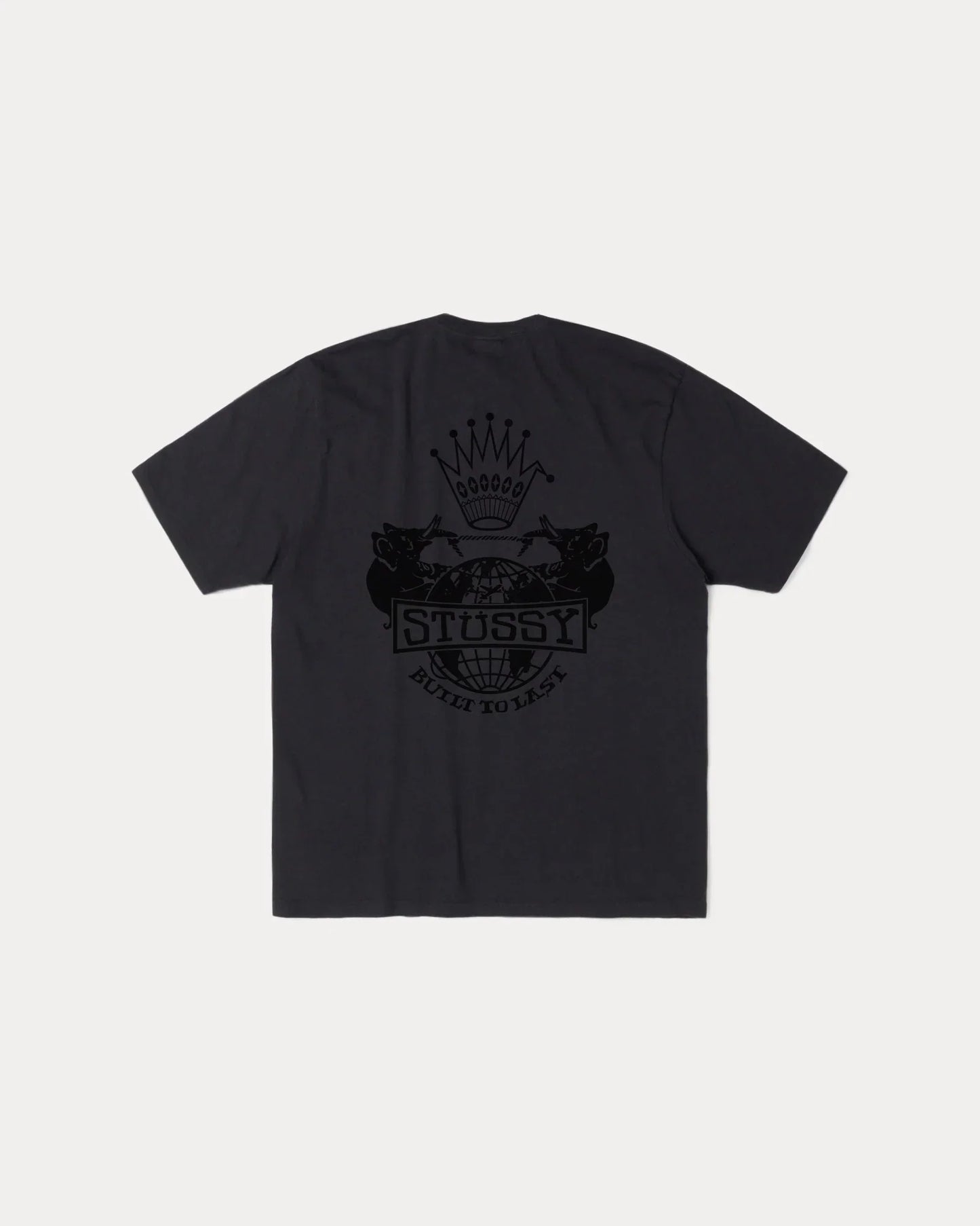 STUSSY BUILT TO LAST TEE PIGMENT DYED