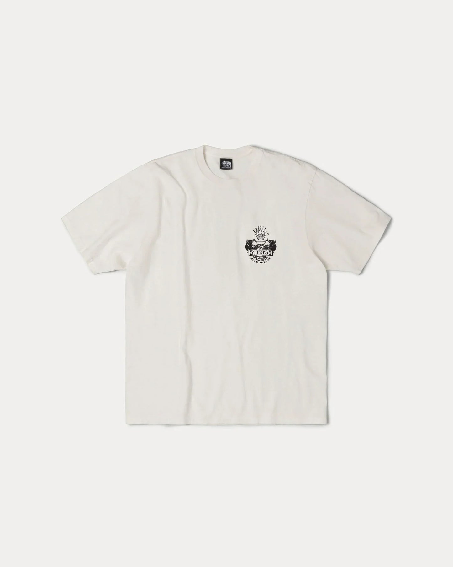 STUSSY BUILT TO LAST TEE PIGMENT DYED