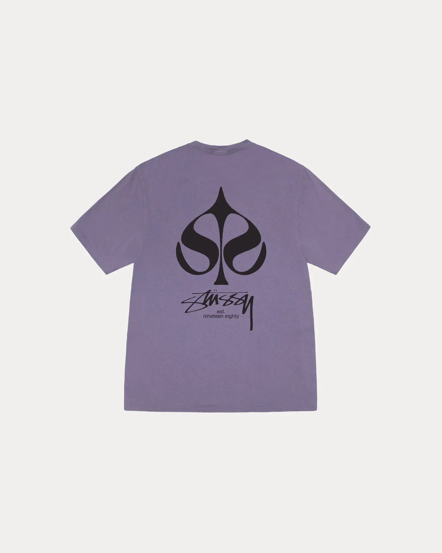 STUSSY SPADE TEE PIGMENT DYED