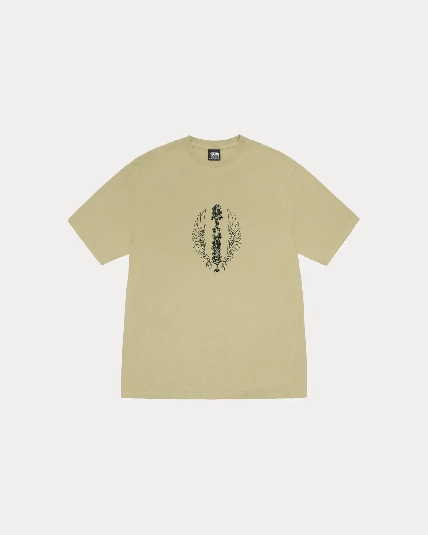 STUSSY WES WINGS TEE PIGMENT DYED