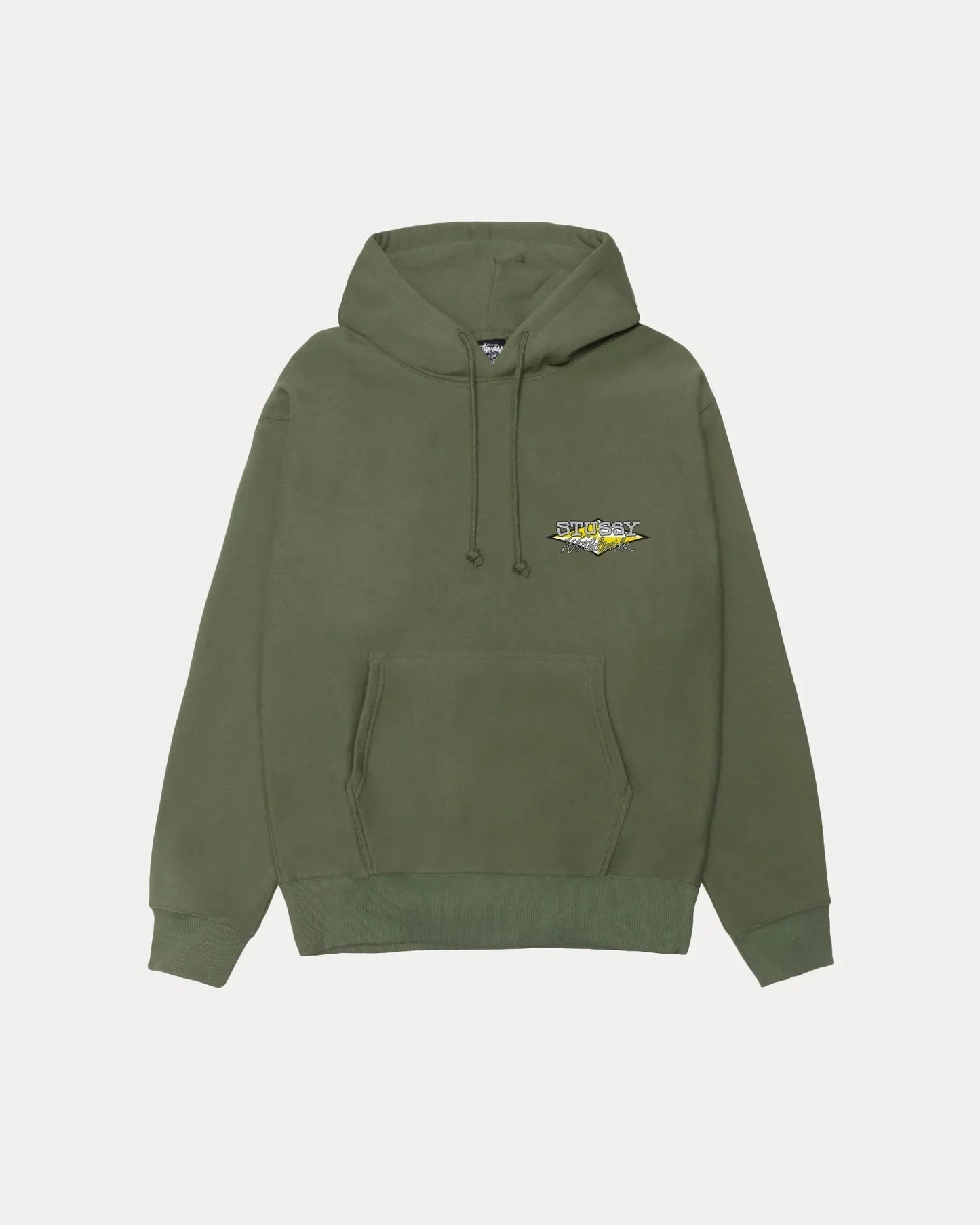 STUSSY WORLDWIDE DIAMOND HOODIE