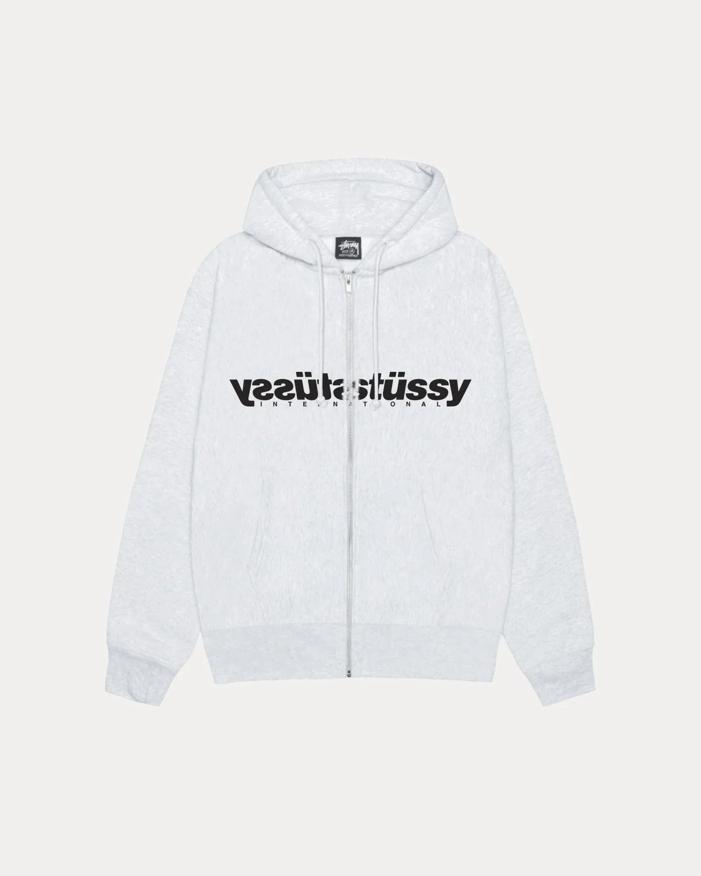 STUSSY MIRROR ZIP HOODIE