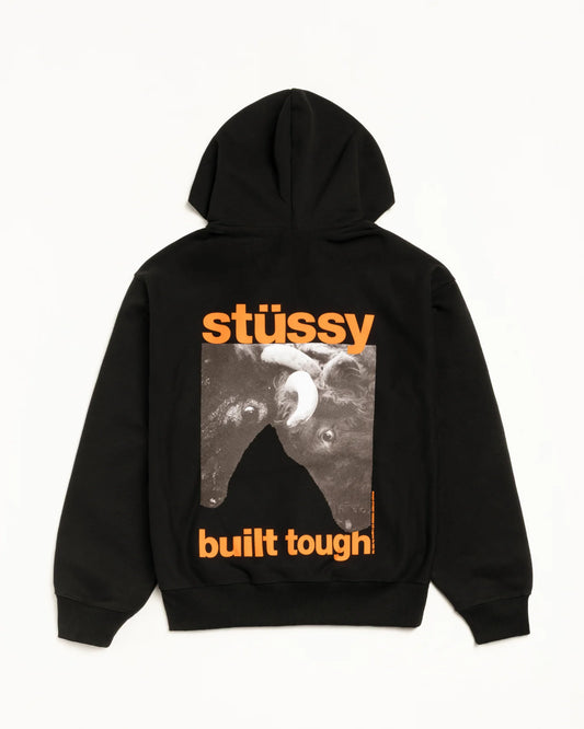 STUSSY BUILT TOUGH ZIP HOODIE