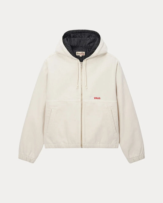 STUSSY INSULATED WORK JACKET CANVAS