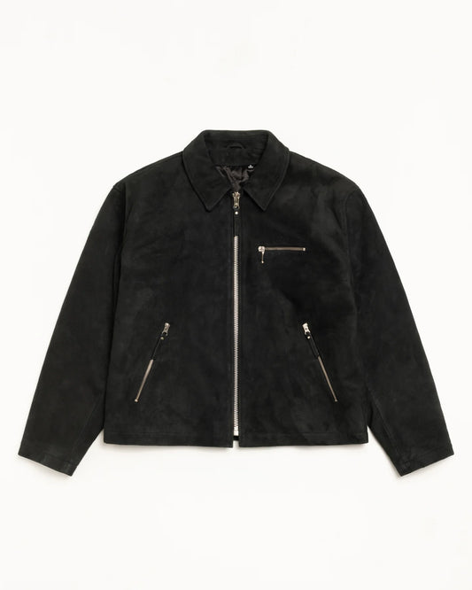 STUSSY BING JACKET SUEDE