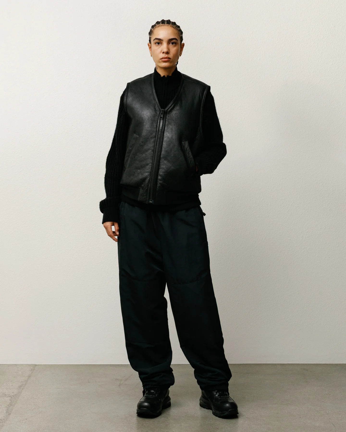 STUSSY SHEARLING VEST