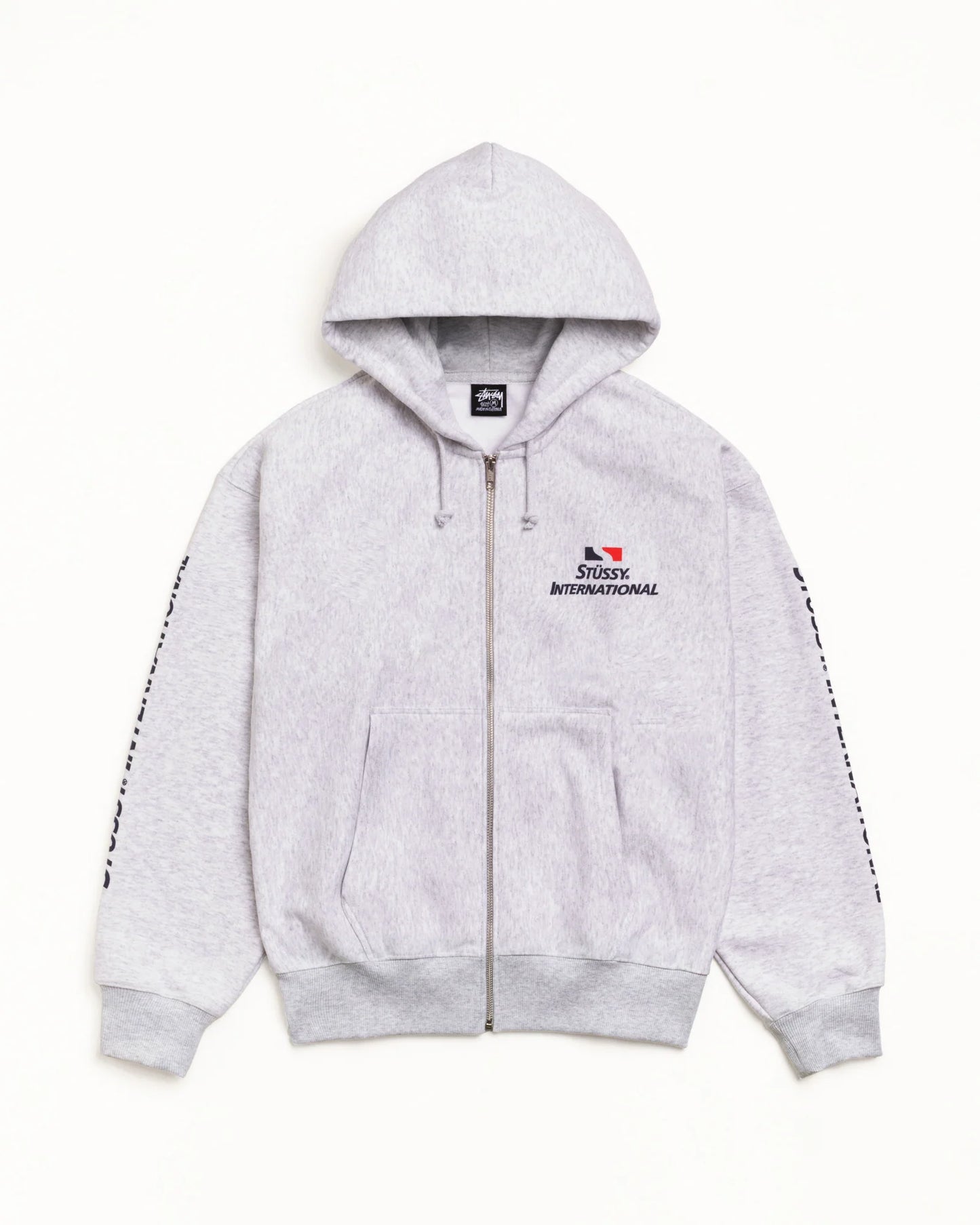 STÜSSY INTERNATIONAL ZIP HOODIE