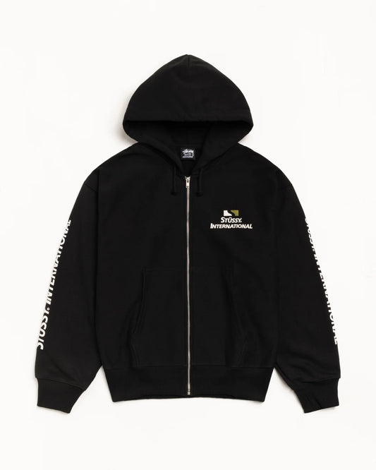 STÜSSY INTERNATIONAL ZIP HOODIE