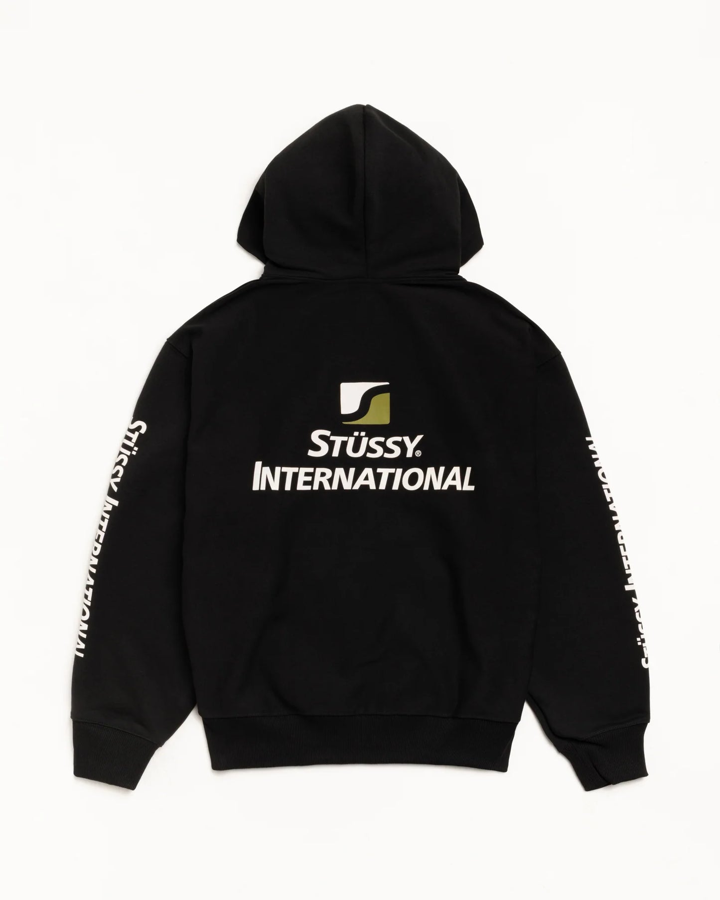 STÜSSY INTERNATIONAL ZIP HOODIE