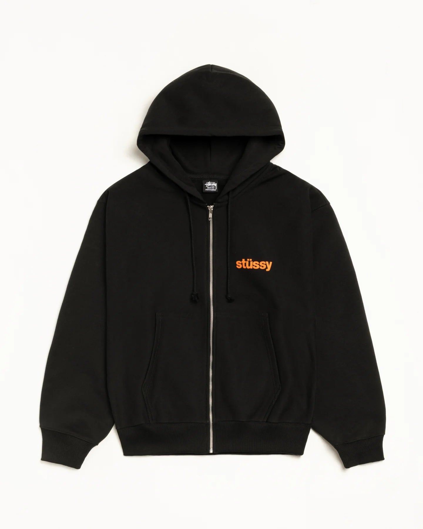 STUSSY BUILT TOUGH ZIP HOODIE