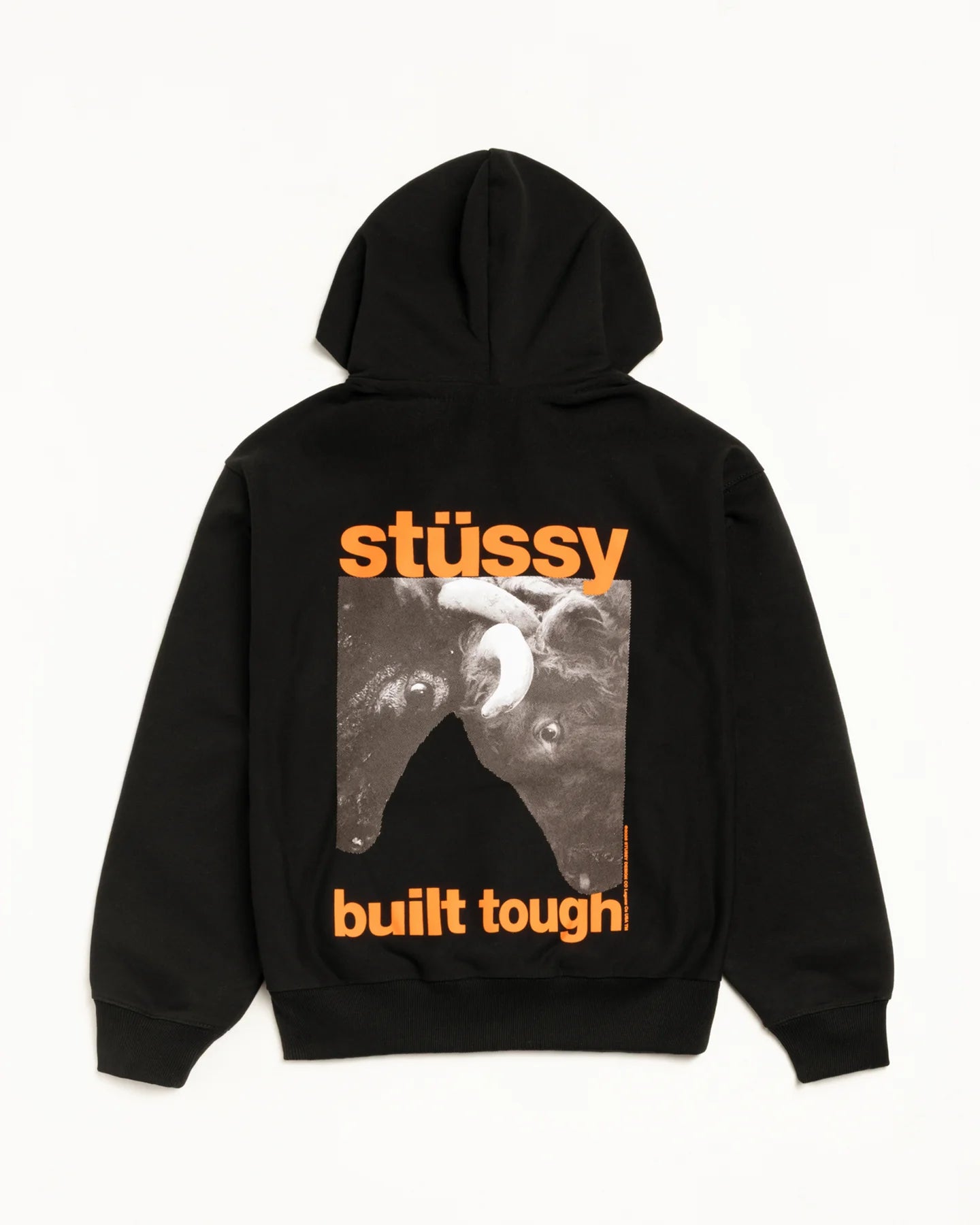 STUSSY BUILT TOUGH ZIP HOODIE